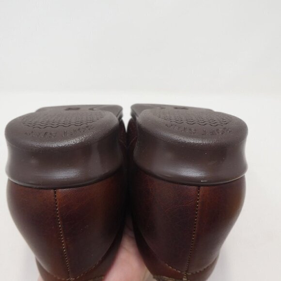 SAS Twin Loafers Womens 9 Mulch Brown Leather Slip On Comfort Lightweight - Picture 11 of 12